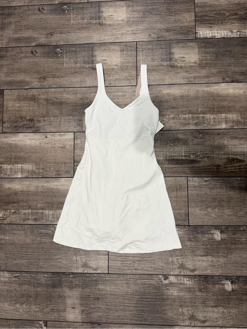 NWT Lululemon Align Dress - Size 0 in White with built in shorts
